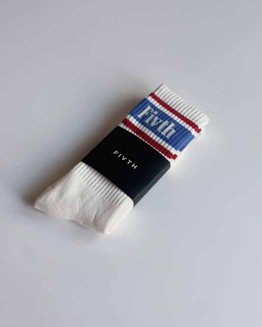 STRIPE LOGO SOCK